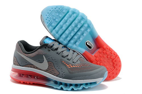 Nike Air Max 2014 Womens Shoes Grey Blue Red Ireland